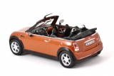Mini Cooper New convertible - коричневый металлик 1:43