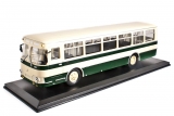 Ликинский автобус-677 автобус городской - бежевый/зеленый 1:43