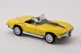 Chevrolet Corvette convertible - 1967 - желтый 1:43