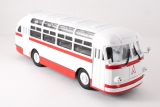 ЛАЗ-695Е автобус - белый/красный 1:43
