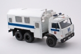 КАМАЗ-65115 автомобиль-фургон для перевозки личного состава ВМ-4310 - милиция Москвы 1:43