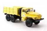 Миасский грузовик-4320 бортовой - Аэрофлот - желтый 1:43