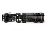 Миасский грузовик-44202 седельный тягач + полуприцеп-контейнеровоз - хаки/серый 1:43