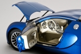 Bugatti Veyron EB 16.4 2009 bleu centenaire - blue metallic 1:18
