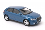 Audi A3 - синий металлик 1:43
