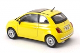 Fiat 500 - 2007 - желтый 1:43