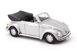 Volkswagen Beetle convertible - серебристый металлик 1:43
