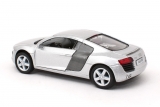 Audi R8 - серебристый металлик 1:30