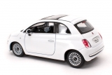 Fiat 500 - 2007 - белый 1:32