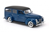 Ford V8 De Luxe Woody Statiowagen - 1940 - blue 1:43