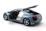 Audi R8 - голубой металлик 1:24