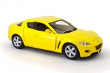 Mazda RX-8 - желтый 1:36