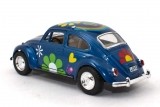 Volkswagen Beetle - синий/хиппи 1:32