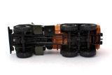 Миасский грузовик-4320 цистерна «Огнеопасно» - хаки/оранжевый 1:43