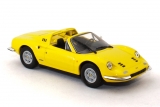 Ferrari Dino 246 GTS - желтый - №7 с журналом 1:43