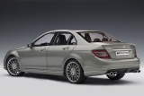 Mercedes-Benz C63 AMG - with leather seats - grey 1:18