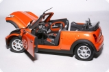 Mini Cooper convertible - оранжевый металлик 1:24