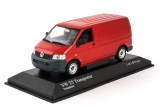 Volkswagen T5 Delivery Van - red 1:43