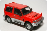 Mitsubishi Pajero II 3-door - красный 1:43