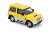 Mitsubishi Pajero II 3-door - желтый 1:43