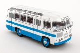 ПАЗ-672 автобус - голубой/белый 1:43