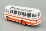 ПАЗ-672М автобус - оранжевый/белый 1:43