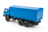 КАМАЗ-43118 бортовой с тентом - синий 1:43