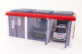 Станция экстренной помощи 2 а/м - France- Peugeot 807 SMUR + Renault Trafic Mini Bus Gendarmerie 1:43