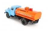 ЗиЛ-130 цистерна «Огеопасно» - 1976 - синий/оранжевый 1:43