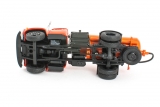 ЗиЛ-130-80 вакуумная машина КО-520 - красный/оранжевый 1:43