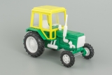МТЗ-82 Трактор - пластик - зеленый/желтый 1:43