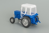МТЗ-82 Трактор - пластик - металлизированные детали - синий/белый 1:43