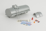 ТСВ-6 цистерна «Аэрофлот» - комплект для установки на шасси ЗиЛ-130 - серебристый  1:43