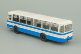 Ликинский автобус-677 автобус городской - белый/синий - №1 с журналом 1:72
