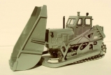 Т-100М перекидной одноковшовый гусеничный погрузчик Т-157/ТО-1 1:43