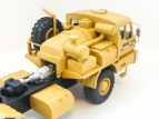 БЗКТ-64202 седельный тягач + полуприцеп-тяжеловоз МАЗ-938 - желтый 1:43