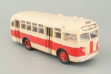 ЗиС-155 автобус городской - бежевый/красный 1:43