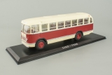 Ликинский автобус-158В (ЗиЛ- 158В) автобус - бежевый/бордовый 1:43