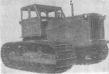 Т-100МБ трактор гусеничный болотоходный 1:43