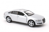 Audi A6 - серебристый металлик - без коробки 1:38