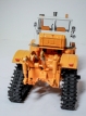 К-701 трактор колесный со сменным гусеничным движителем ВНИПТИМЭСХ- оранжевый/белый 1:43