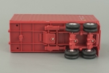 КАМАЗ-65116 седельный тягач + полуприцеп-контейнеровоз - оранжевый/коричневый - СВЕТ+ЗВУК1:43