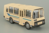 ПАЗ-32053 автобус заказной - бежевый 1:43