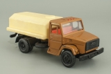 ЗиЛ-4331 - цистерна - коричневый/желтый - Сделано в СССР 1:43