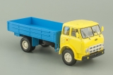 МАЗ-500А бортовой - 1970 г. - желтый/голубой 1:43