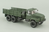 КрАЗ-260 бортовой с тентом - 1979 г. - зеленый матовый 1:43