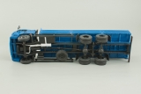 КАМАЗ-65117-6010-23(А4) бортовой (шины+диски DeAgostini) - синий 1:43