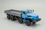 Миасский грузовик-6614 бортовой (шины Харьков) - синий/серый 1:43