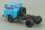 КАЗ-608 седельный тягач - голубой 1:43