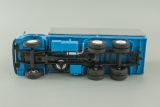МАЗ-516Б бортовой c тентом - 1974-1976 гг. - голубой 1:43